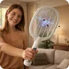 REVENTO® Elektrische Fliegenklatsche mit UV-Licht, Produktbild-Vorschau 2