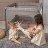 Parc de jeu pour bébé Lorelli - Play and Relax, gris Voir les images du produit 4