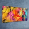 Fotobild mit hängender Grafik 120x60 Farbige Spots Produktbild-Vorschau 1