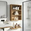 Koupelnová nástěnná skříňka Umělecký dub 40 x 10 x 50 cm Náhled obrázku produktu 5