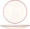 Talerz obiadowy Bonna - Linea Burgundy - Porcelana - 25 cm Podgląd zdjęcia produktu 1