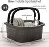 Camping Spülset, 2teilig, Spülwanne Anthrazit + Produktbild-Vorschau 2
