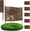 5 x BOGATECO Bordure de parterre en saule | 60 cm de long & Voir les images du produit 1