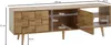 WOHNLING Lowboard Holz Eiche-Nachbildung 160x51x40 cm Produktbild-Vorschau 4