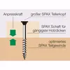 SPAX TELKO ohne Linse T-STAR+ T20 WIROX 5 x 107 150 Stk Produktbild-Vorschau 15