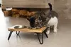 Designed by Lotte Linga - Dinerset Katze - Holz/Metall - Produktbild-Vorschau 6