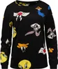 Looney Melodies Damen Schlafanzug schwarz, Schlafanzug mit Produktbild-Vorschau 6