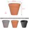 Klassischer runder Blumentopf DBC30 | Terrakotta Produktbild-Vorschau 2