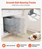 VEVOR pattumiera estraibile da 35 Qt per armadi da cucina, Anteprima dell’immagine prodotto 7