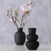 BOLTZE Dekovase 2er Set "Maynar" aus Eisen in schwarz, Vase Produktbild-Vorschau 5