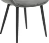 SalesFever Armlehnstuhl 2er-Set | Bezug Cord-Optik | Beine Produktbild-Vorschau 10