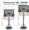 Yohood Basketballkorb Outdoor Kinder, Basketballkorb mit Produktbild-Vorschau 2