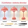 Kabellos Nachttischlampen,LED Tischlampe,Touch Dimmbare Produktbild-Vorschau 2