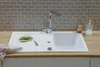 Küchenspüle Einbauspüle Spülbecken Granitspüle 86 x 50 Weiß Produktbild-Vorschau 4