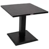 DEGAMO Stehtisch Lifttisch LAVAL 75x75cm, Aluminium Produktbild-Vorschau 3