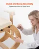Ergonomische knielstoel, houten stoel voor een goede Productafbeelding-voorbeeld 7