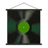 MuchoWow® Textilposter Retro - Grün - LP - Vinyl 90x90 cm Produktbild-Vorschau 1