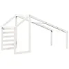 Dach für Kinderbett Weiß 188x82x113 cm Massivholz Kiefer Produktbild-Vorschau 6