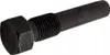 A black metal tool with a hexagonal head and threaded shaft, isolated on a white background. Podgląd zdjęcia produktu