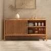 Sideboard ADAMO 145 cm aus Massivholz, Eiche Finish - Produktbild-Vorschau 3