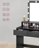 Toaletní stolek VASAGLE s osvětlením LED, nastavitelný jas, Náhled obrázku produktu 4
