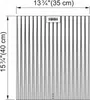 A diagram showing the dimensions of a product. Voir les images du produit