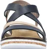Rieker Schuhe Damen Keil Sandaletten Sandalen V3663, Produktbild-Vorschau 7