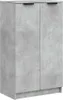 A standalone image of a two-door cabinet with a concrete-like finish. Náhľad obrázku produktu