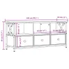vidaXL Szafka pod TV czarna 102x33x45 cm materiał Podgląd zdjęcia produktu 10