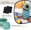 Geruchsdichter und nachhaltiger Biomülleimer von HMF für 6 Liter in Grün Anteprima dell’immagine prodotto