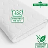 Bettmacher Topperbezug 180x200 cm für Topper Von 5-7cm, Produktbild-Vorschau 2