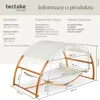 tectake® houpací síť Locarno nosnost 250 kg, 328 x 160 x Náhled obrázku produktu 7