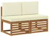 "SALE 2026"2 Stück Outdoor Mittelsofa/Couchgarnitur - Produktbild-Vorschau 2
