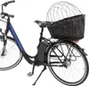 TRIXIE Hundefahrradkorb für Gepäckträger aus Weide, schwarz Produktbild-Vorschau 3