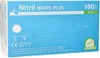 "Medi-Inn" Handschuhe, Nitril puderfrei "White Plus" weiss Produktbild-Vorschau 1