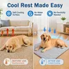 Kühlmatte für Hunde XL 100x70cm, Kühldecke Hund Produktbild-Vorschau 2