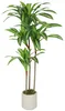 HOMCOM Kunstplant Dracaena, 120 cm, met buigzame stelen Productafbeelding-voorbeeld 1