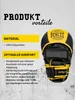 Handpratzen aus Leder ABINGTON LEA Black/Yellow one size Produktbild-Vorschau 1