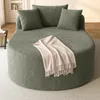 Merax Relaxsessel Oval, 1-Sitzer Sessel aus Cordstoff, Produktbild-Vorschau 3