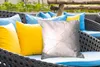 MuchoWow® Outdoor Kissen - Marmor - Gold - Weiß - Stein - Produktbild-Vorschau 4
