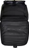 The image shows the inside of an open backpack. Voir les images du produit