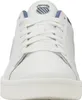A close-up, front-facing view of a white K-Swiss sneaker. Produktbild-Vorschau