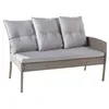5-tlg. Poly Rattan Sitzgruppe Gartenmöbel Lounge-Set für 7 Produktbild-Vorschau 10