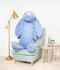 Gustaw Grand Lapin Figo (Bleu, 160cm) - Peluche, Lapin en Voir les images du produit 2