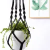 2er Set Makramee Blumenampel, Boho Deko Baumwollseil Produktbild-Vorschau 6