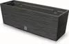 Květináč Dláto vzor Balkón 58x18x19,5 cm antracitová s Náhľad obrázku produktu 1