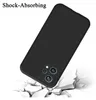 A black phone case is shown falling and impacting a cracked surface, illustrating its shock-absorbing feature. Náhľad obrázku produktu