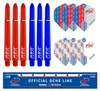 Winmau Blade 6 + PDC Surround Blue Set - Dartset Produktbild-Vorschau 13