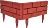 The Living Store Rasenkanten 11 Stk. Backstein-Design Produktbild-Vorschau 6