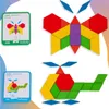 Montessori drewniane klocki układanka edukacyjna 155 el. Podgląd zdjęcia produktu 4